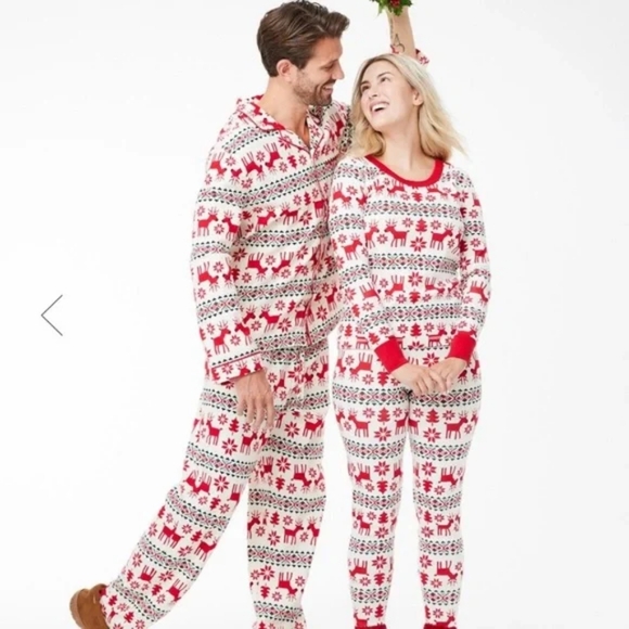 Hanna Andersson women's Dear Deer pajama bottoms size Medium - Picture 2 of 6